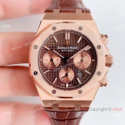 Copy Audemars Piguet Royal Oak Chocolate Dial Watch